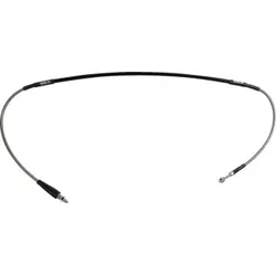 Moose Stainless Steel PVC Coated Braided Front Brake Line