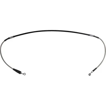 Moose Stainless Steel PVC Coated Braided Front Brake Line