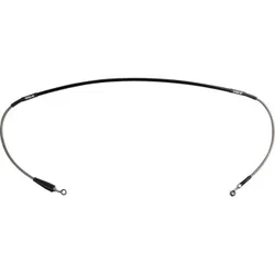 Moose Stainless Steel PVC Coated Braided Front Brake Line