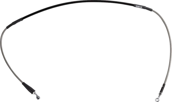 Moose Stainless Steel PVC Coated Braided Front Brake Line 3