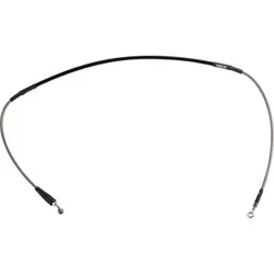 Moose Stainless Steel PVC Coated Braided Front Brake Line
