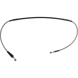 Moose Stainless Steel PVC Coated Braided Front Brake Line