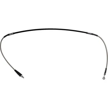Moose Stainless Steel PVC Coated Braided Front Brake Line