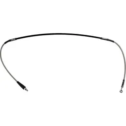 Moose Stainless Steel PVC Coated Braided Front Brake Line