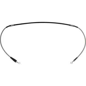 Moose Stainless Steel PVC Coated Braided Front Brake Line