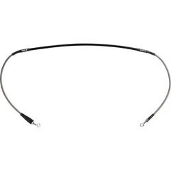 Moose Stainless Steel PVC Coated Braided Front Brake Line