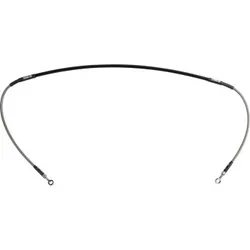 Moose Stainless Steel PVC Coated Braided Front Brake Line
