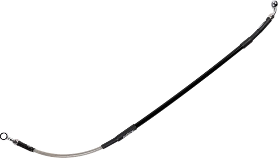 Moose Stainless Steel PVC Coated Braided Rear Brake Line 3