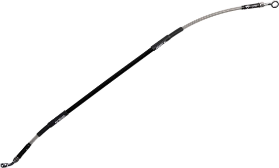 Moose Stainless Steel PVC Coated Braided Rear Brake Line 3