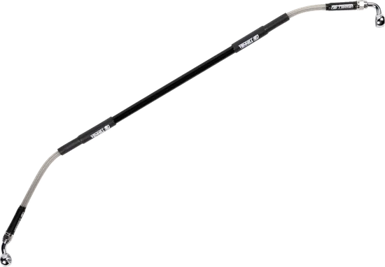 Moose Stainless Steel PVC Coated Braided Rear Brake Line 3