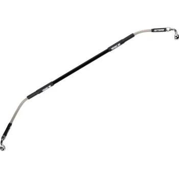 Moose Stainless Steel PVC Coated Braided Rear Brake Line