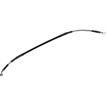 Moose Stainless Steel PVC Coated Braided Rear Brake Line