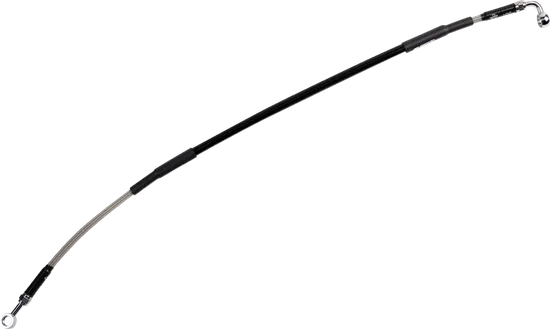 Moose Stainless Steel PVC Coated Braided Rear Brake Line 3