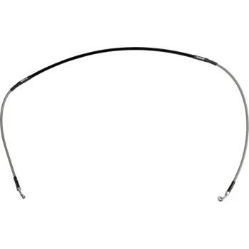 Moose Stainless Steel PVC Coated Braided Front Brake Line