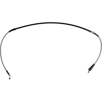 Moose Stainless Steel PVC Coated Braided Front Brake Line