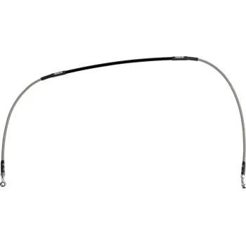 Moose Stainless Steel PVC Coated Braided Front Brake Line