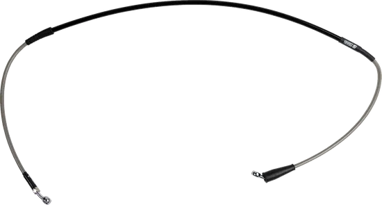 Moose Stainless Steel PVC Coated Braided Front Brake Line 4