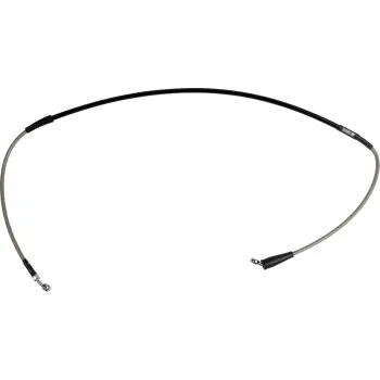 Moose Stainless Steel PVC Coated Braided Front Brake Line