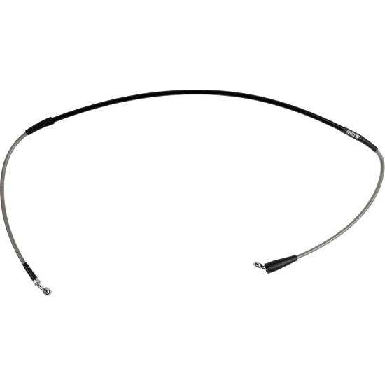 Moose Stainless Steel PVC Coated Braided Front Brake Line 6
