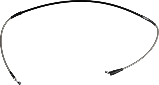 Moose Stainless Steel PVC Coated Braided Front Brake Line 3