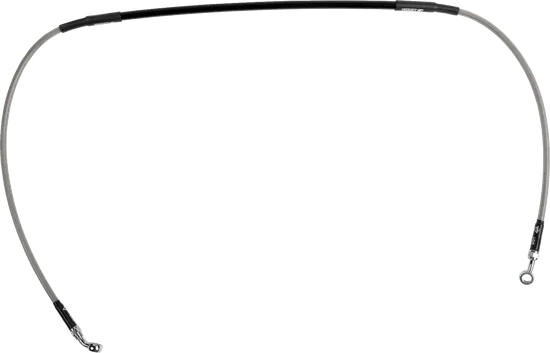 Moose Stainless Steel PVC Coated Braided Front Brake Line 3