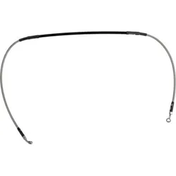 Moose Stainless Steel PVC Coated Braided Front Brake Line