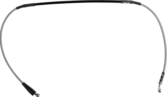 Moose Stainless Steel PVC Coated Braided Front Brake Line 3