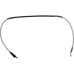 Moose Stainless Steel PVC Coated Braided Front Brake Line