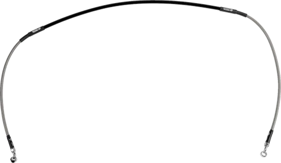 Moose Stainless Steel PVC Coated Braided Front Brake Line 3