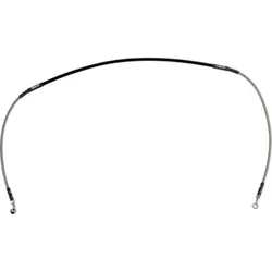 Moose Stainless Steel PVC Coated Braided Front Brake Line