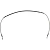 Moose Stainless Steel PVC Coated Braided Front Brake Line