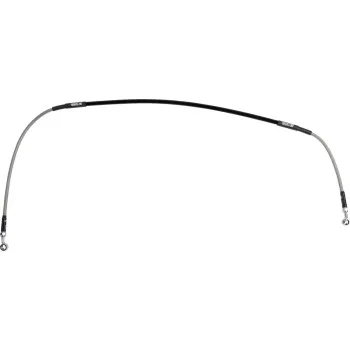 Moose Stainless Steel PVC Coated Braided Front Brake Line