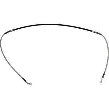 Moose Stainless Steel PVC Coated Braided Front Brake Line
