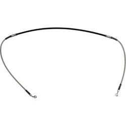 Moose Stainless Steel PVC Coated Braided Front Brake Line