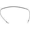 Moose Stainless Steel PVC Coated Braided Front Brake Line