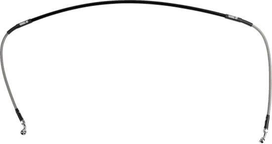 Moose Stainless Steel PVC Coated Braided Front Brake Line 3