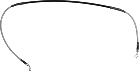 Moose Stainless Steel PVC Coated Braided Front Brake Line 3