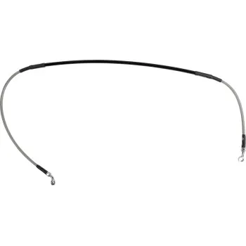 Moose Stainless Steel PVC Coated Braided Front Brake Line