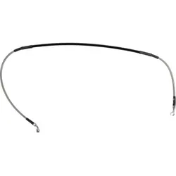 Moose Stainless Steel PVC Coated Braided Front Brake Line