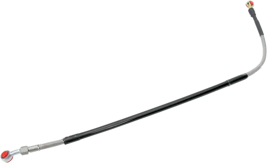 Moose Stainless Steel PVC Coated Braided Rear Brake Line