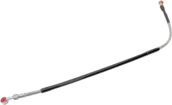 Moose Stainless Steel PVC Coated Braided Rear Brake Line