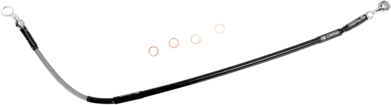 Moose Stainless Steel PVC Coated Braided Rear Brake Line