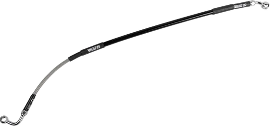 Moose Stainless Steel PVC Coated Braided Rear Brake Line 3