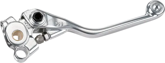 Moose Silver Polished Aluminum Clutch Lever for Kawasaki KX 250 450