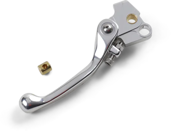 Moose Silver Polished Aluminum Clutch Lever for Kawasaki KX 250 450