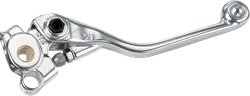 Moose Silver Polished Aluminum Clutch Lever for Kawasaki KX 250 450