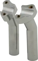 Harddrive Chrome Forged Pullback 1 Handlebar Risers 5.5 Rise