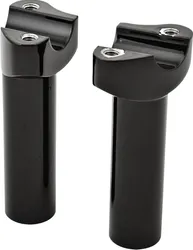 Harddrive Black Forged Straight Handlebar Risers 4.5 Rise