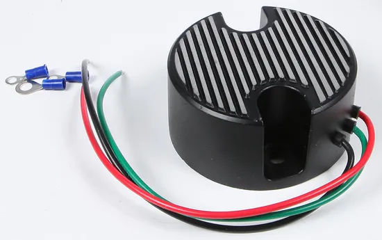 Harddrive Black Voltage Regulator Rectifier 12V Generator Mounted