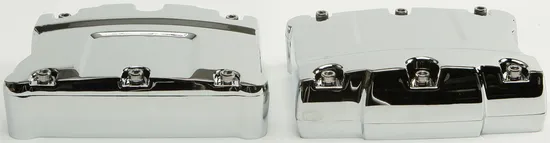 Harddrive Chrome Rocker Box Cover Set Pair Kit